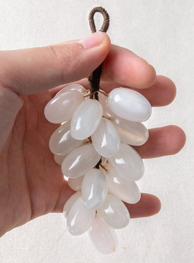 简约欧式样板房玉石葡萄摆件酒柜餐厅家居装饰品挂件玄关饰品摆设