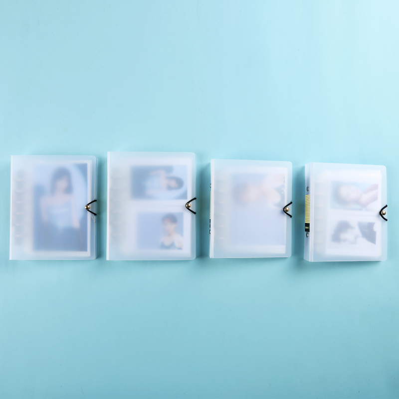 活页插页式拍立得相本李飞明信片收纳册小卡纪念卡册3/4/5/6寸
