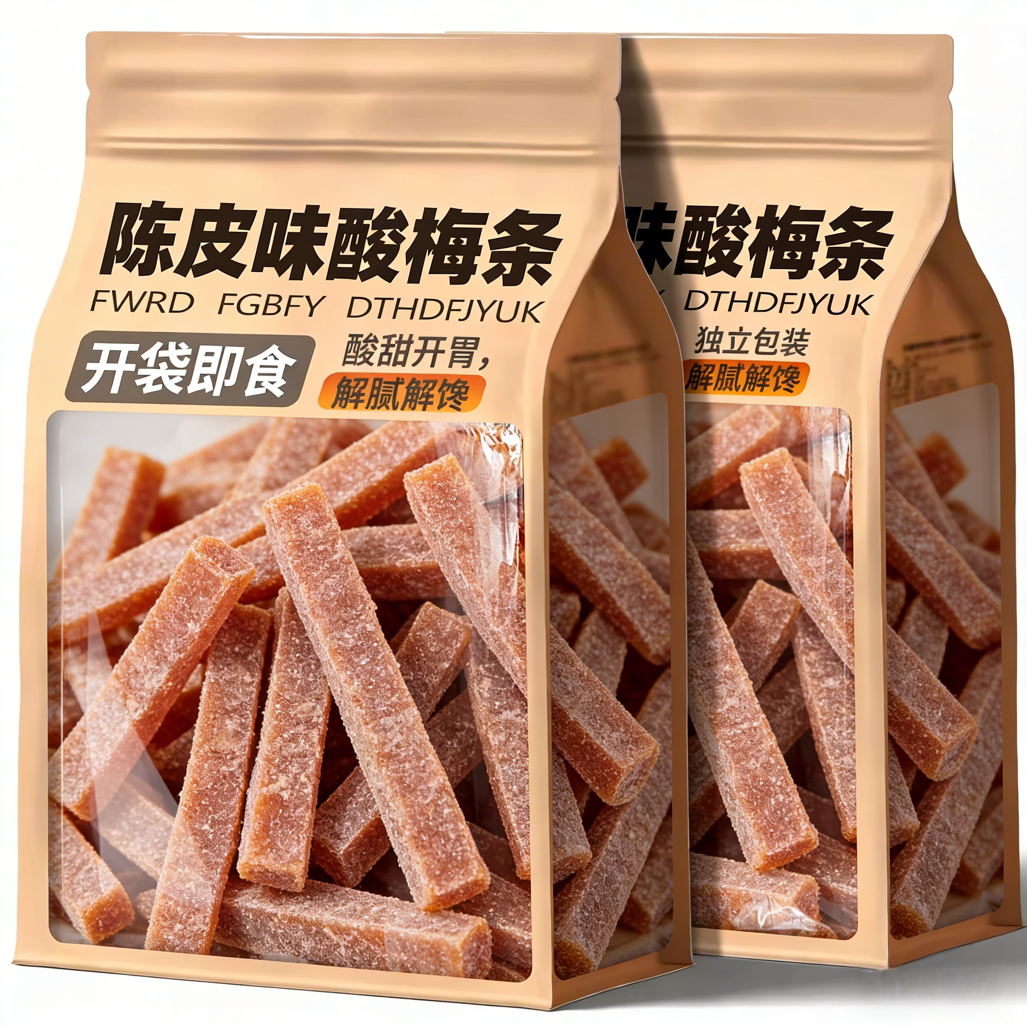 儿童酸梅条青梅条酸甜零食陈皮味原味即食开胃休闲解馋露营办公室