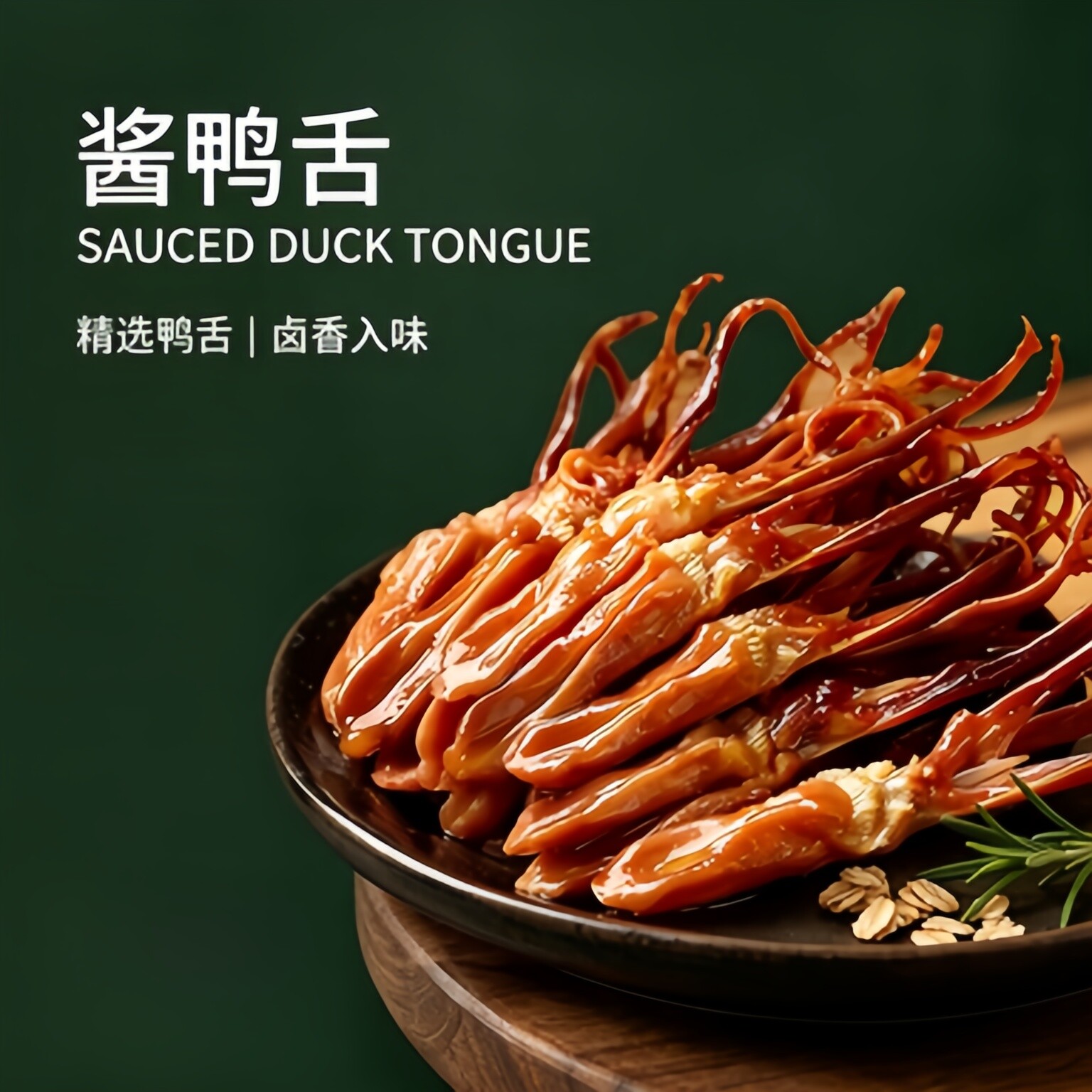 央妈推荐鸭舌特大温州特产酱香味鸭货卤味熟食休闲解馋零食旗舰店