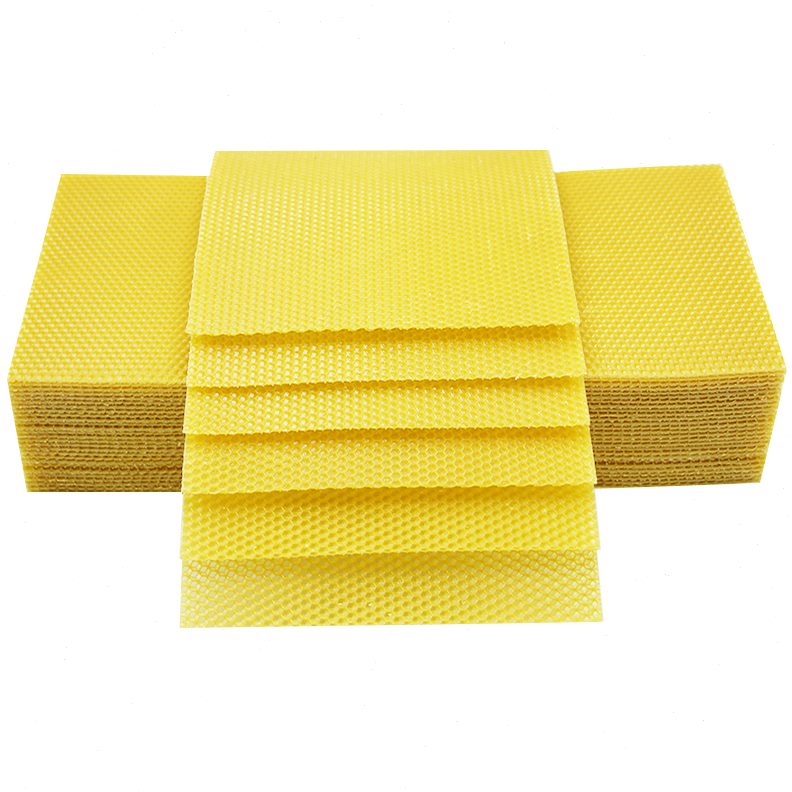 础巢基深5cm蜂脾19养蜂蜂具怕怕意蜂蜡.41*5加厚房.蜂巢巢础蜜蜂