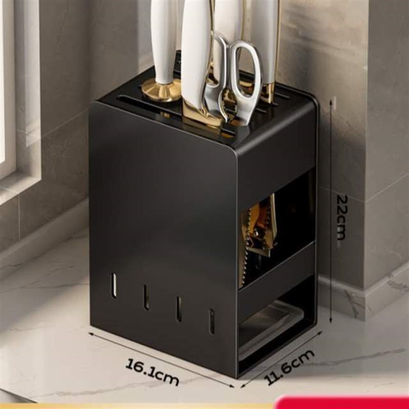 家用菜刀厨房置物架台面刀架放架刀架款不锈O钢刀具多功能壁挂收