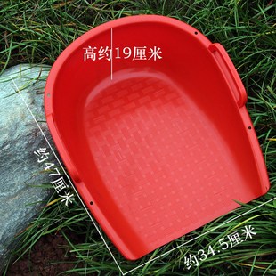 塑料撮箕农用加厚大号畚斗畚箕撮斗簸箕垃圾铲子扒斗晒谷铲掀工具