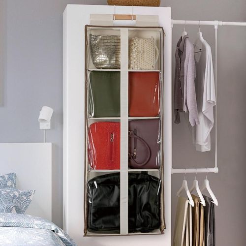 包包收纳挂袋防尘家用衣柜挂包神器门后悬挂式背包帽子放置整理架