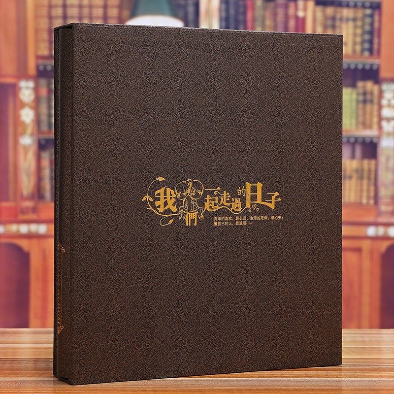 相册本家庭大容量过塑567s混合装像册400张插页式情侣纪念册6寸20