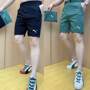 男士 短裤 冰丝速干中裤 网红运动沙滩裤 夏季 百搭潮流休闲五分裤 薄款