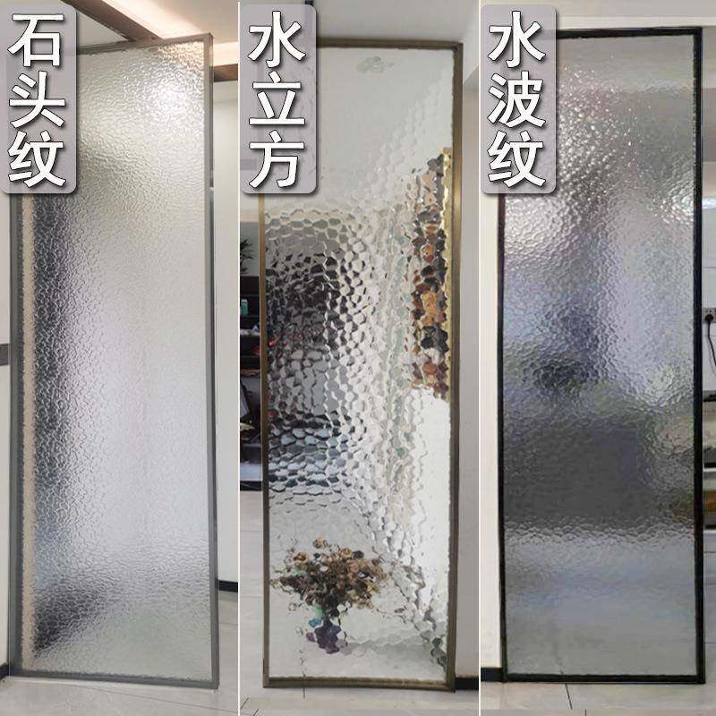 现货直供长虹玻璃屏风隔断客厅简约现代不锈钢铁艺餐厅酒店卫生间