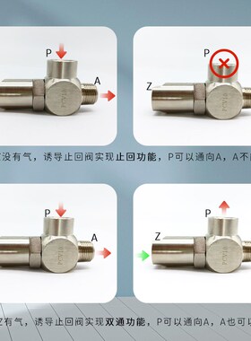 P08 压力保持 气缸装置P06 P0 P5 空气诱导止回阀