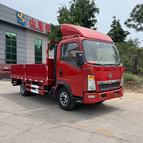 出口非洲中亚重汽豪沃HOWO轻卡货车栏自卸工厂翻新贴牌4×2卡车