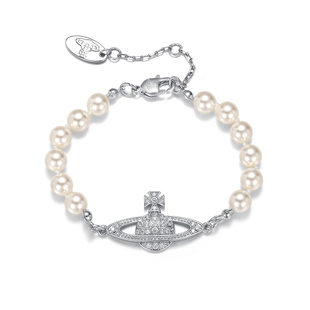 Vivanne Werkend珍珠手链小众时尚土星西太后吊坠手饰轻奢高级感