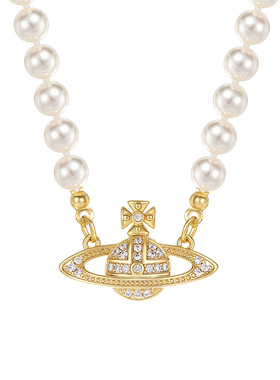 Vivanne西太后小众珍珠吊坠项链