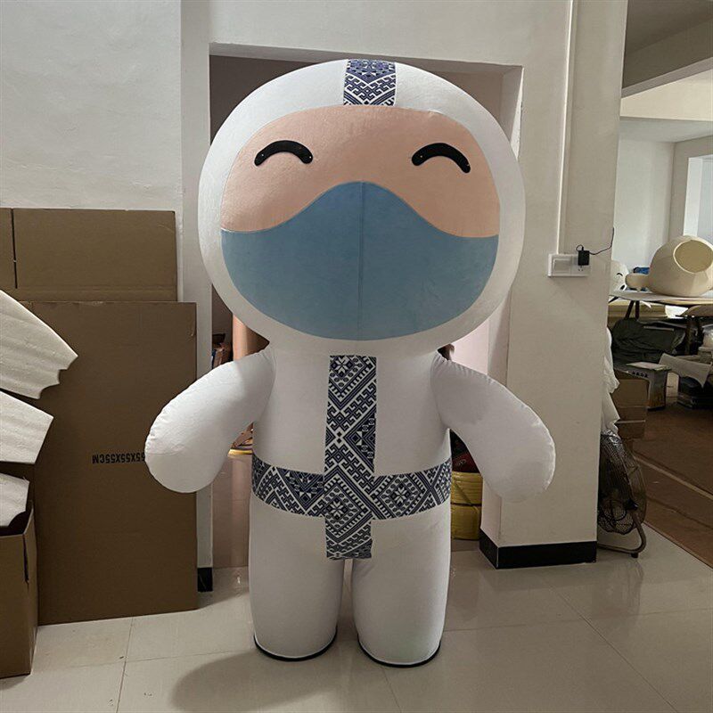 定制充气毛绒道具忍者舞台活动表演出巡演卡通人偶布偶装扮衣服装