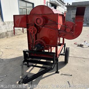 油菜防风苍术脱粒机 牵引式小麦脱粒机 圆葱种子孜然小茴香脱籽机