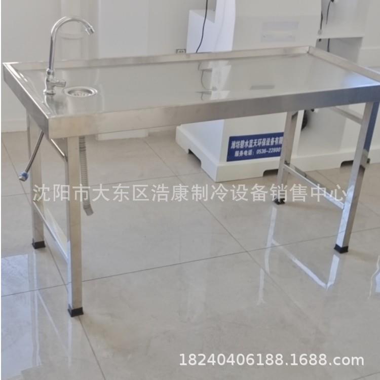 供应不锈钢动物实验台宠物医院动物手术台移动器械盘 猫狗解剖台