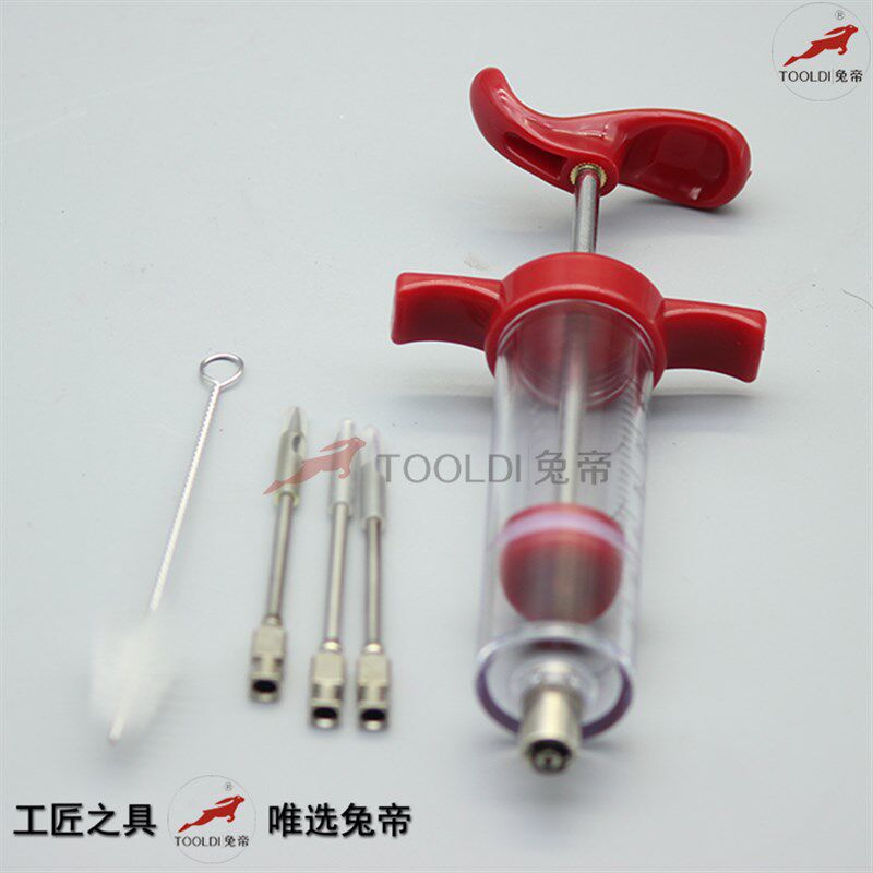 兔帝牌注胶器 塑胶气泡 空鼓修补鼓 烤肉注射佐料