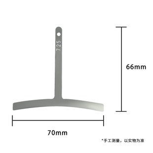 弧度测量尺电吉他指板弧度琴弦颈品丝找平尺琴码调节测量尺工具