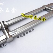 玻璃门拉手把手钢化玻璃门把手木门扶手孔距调扁管大拉手