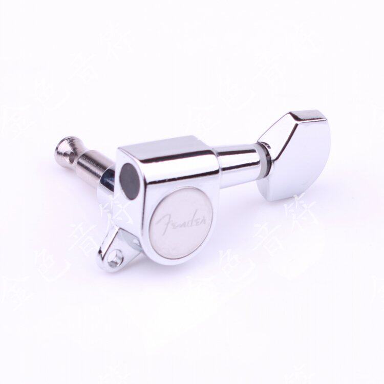 n电吉他弦钮 全封闭琴头钮 芬达钢印单边旋钮 弦准 全个