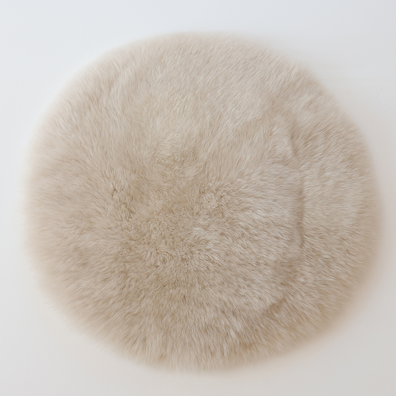 小沙澳洲纯羊毛地毯羊毛沙发垫羊毛圆形地毯客厅卧室椅垫圆垫地毯