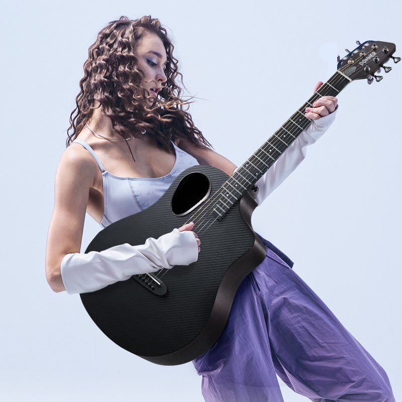 onn唐农 碳纤维木吉他 初学者女生学生男生民谣吉他