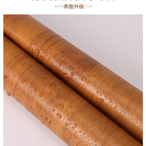 门贴22新款木门翻新自粘贴门壁纸老式门上的改色改造仿木纹贴纸