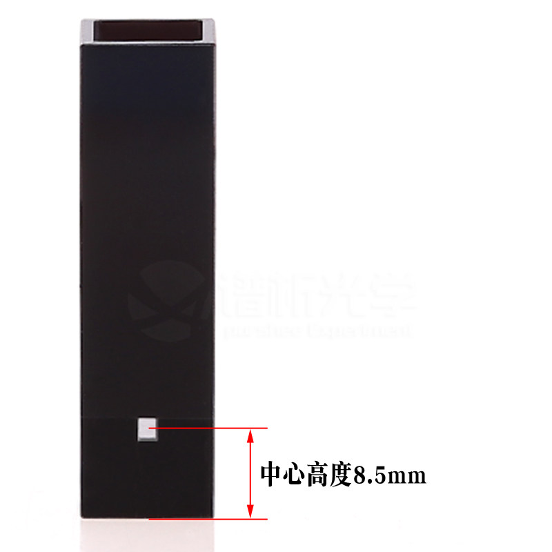 石英微量比色皿 中心度. 带盖两通光避光型黑壁比色皿