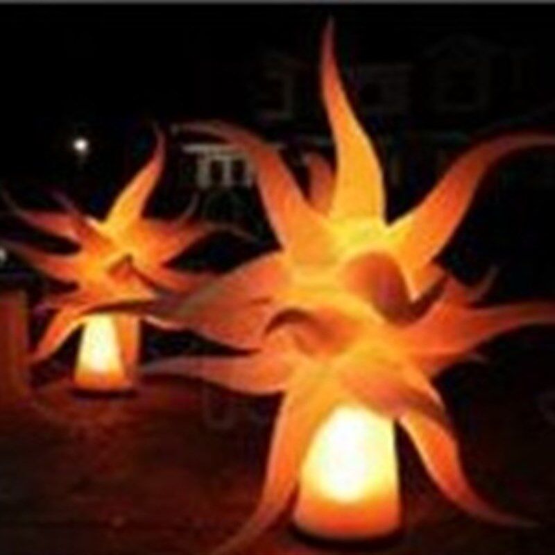 充气灯光水母卡通气模 酒吧宴会活动灯光广告用品 拱门卡通 帐篷