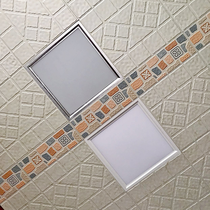 白边暗装led吸顶灯嵌入式厨房天花灯300集成吊顶灯方形简灯铝扣板,家装灯饰光源,厨卫/阳台/玄关/过道吸顶灯,淘宝优惠券,粉丝福利购,淘宝优惠卷