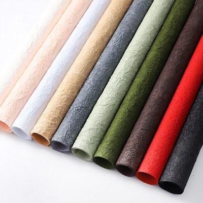 水岩纸 皱纹纸石纹肌理纸褶皱鲜花包装纸手工礼物diy材料