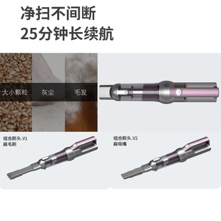 森罗车载吸尘器小型家用大吸力大功率随手吸桌面吸尘器
