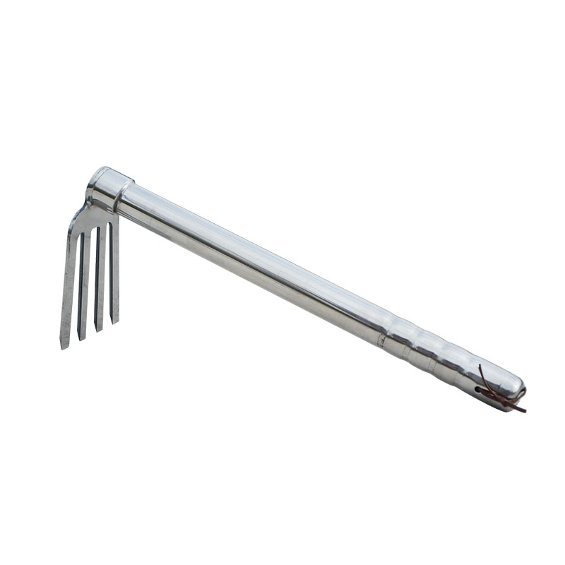 不锈钢小锄头农具种菜种花工具农用翻地开荒松土园艺钓鱼锄头耙镐