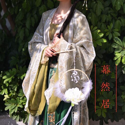 古风汉服超仙气灯羽毛道具摄影灯