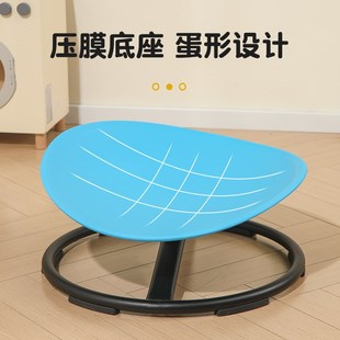 儿童圆形旋转盘转转乐感统训练器材家用大转椅前庭觉平衡训练