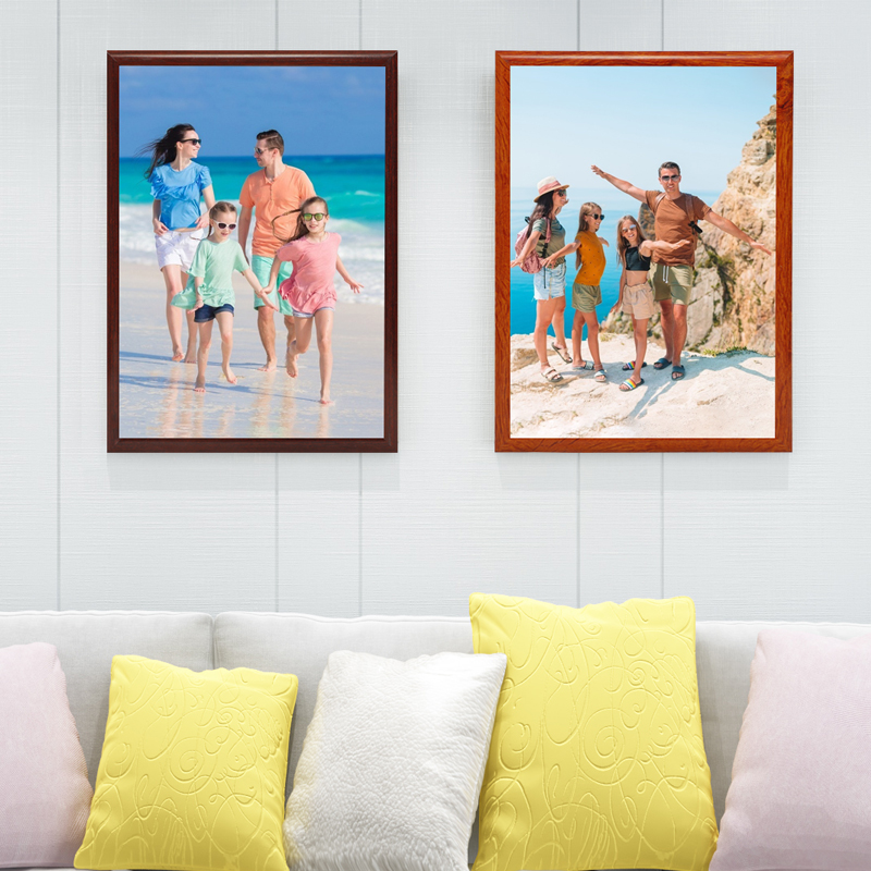 画框铝合金直角相框金色A4外框电梯广告框A3照片框A2A1海报框定制