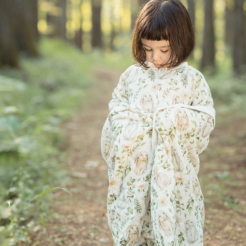 安旦儿童纱布薄厚夹棉睡袋 2024新款春秋婴儿连体衣长袖分腿睡袋,婴童用品,睡袋/防踢被,淘宝优惠券,粉丝福利购,淘宝优惠卷