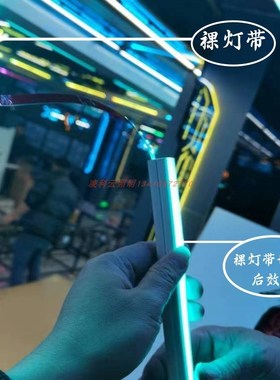 灯带专用铝型槽10x10mm12x12mm14x14mm20x10mm天花吊顶灯条用铝槽