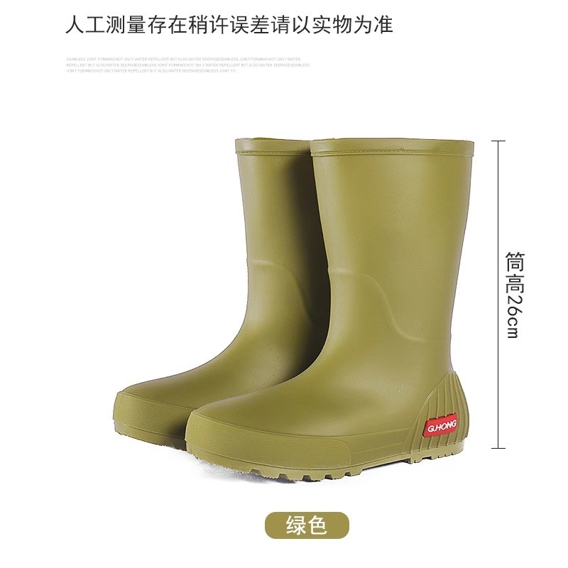 韩版雨鞋女款高筒低筒短筒中筒长筒时尚女士水鞋防滑防水雨靴水靴