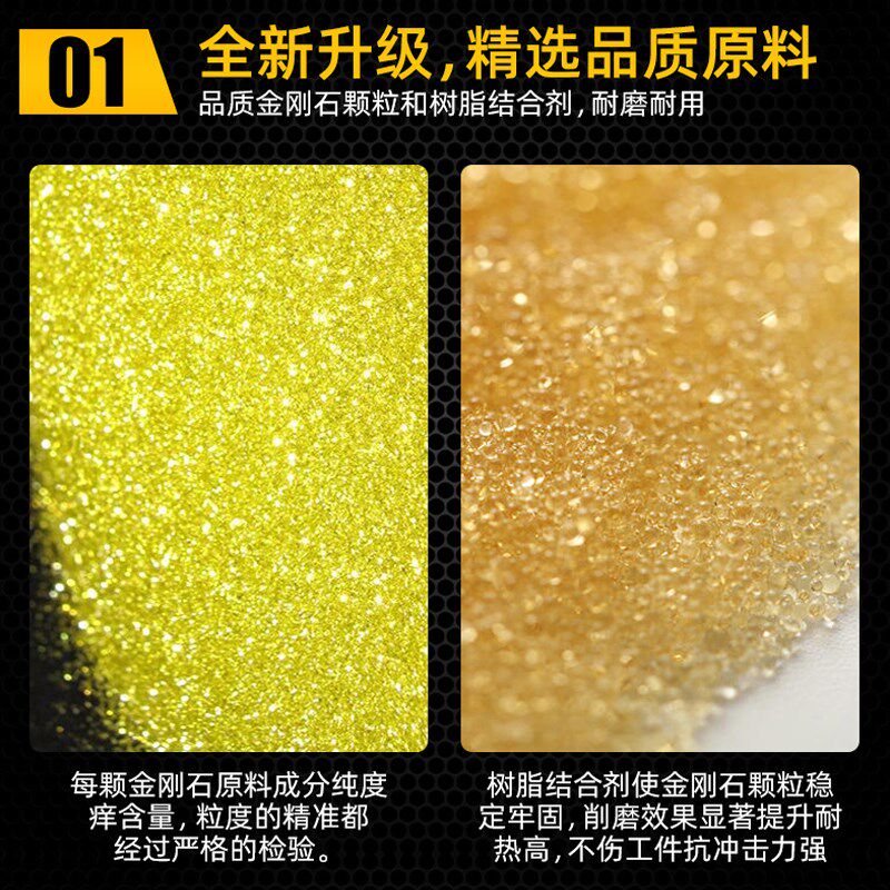 树脂金刚石砂轮金钢磨钨钢专用硬质合金刀车刀沙轮平行磨盘砂轮片