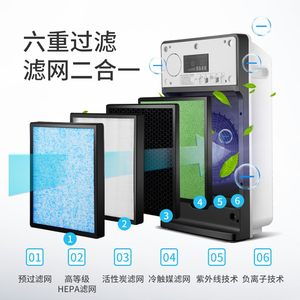 思乐智德沃莱斯IRG霍斯康特姆沃尔空气净化器原装网活性炭HEP