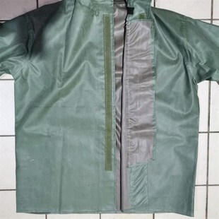 红旗雨衣抗洪抢险矿用工地雨衣橡胶防雨老款加宽防汛分体雨衣矿用