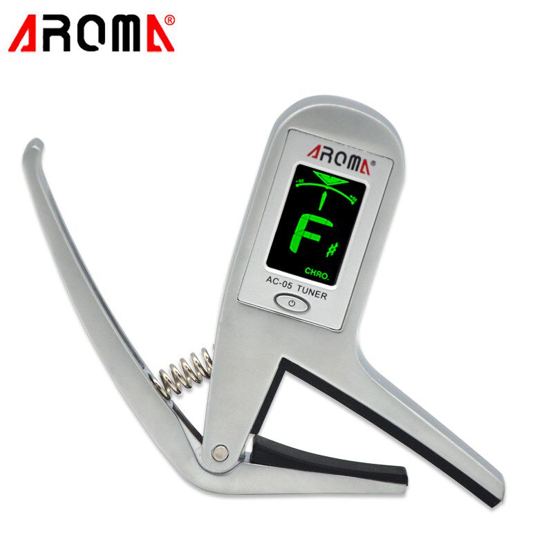 阿诺玛吉他调音器变调夹二合一民谣吉他贝斯电木吉他校音器