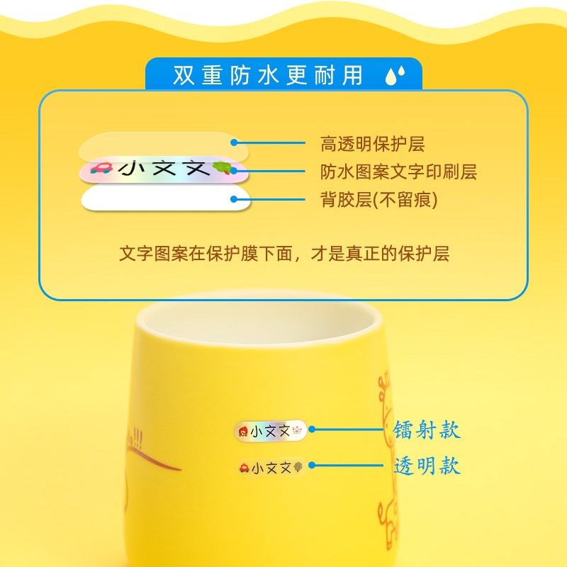 儿童小学姓名小号迷你幼儿园铅笔名字文具纸水杯彩色防水,玩具/童车/益智/积木/模型,名字贴,淘宝优惠券,粉丝福利购,淘宝优惠卷