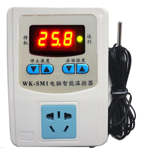 电子温控仪温控器关温度控制养殖爬虫大棚保温箱恒温器