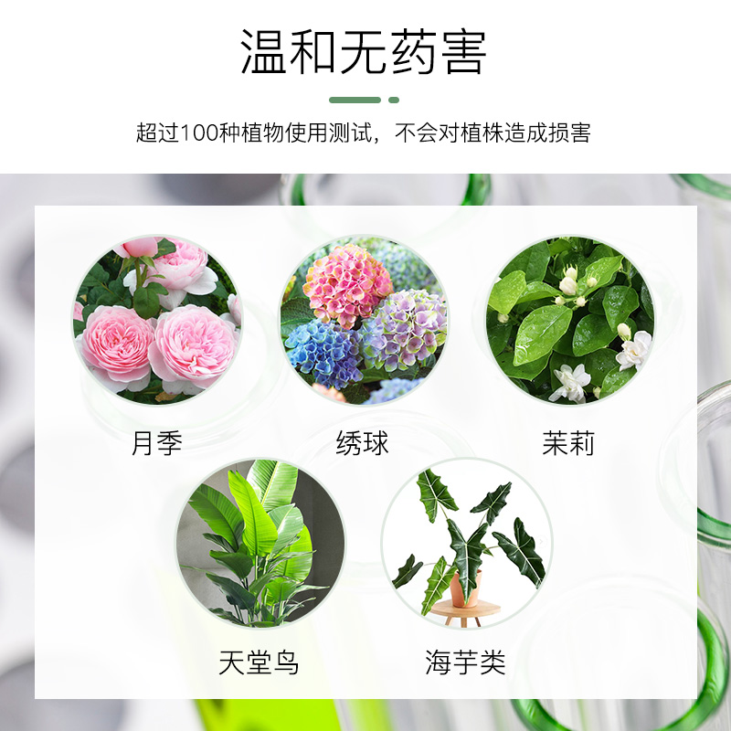 摩登农夫大白喷杀虫药月季花卉绿植植物药剂红蜘蛛家用室内