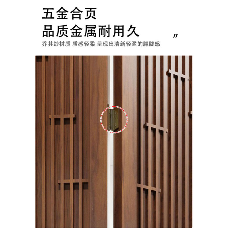 新款屏风隔断木质进门遮挡入户正对门沙发玄关客厅卧室折屏底座