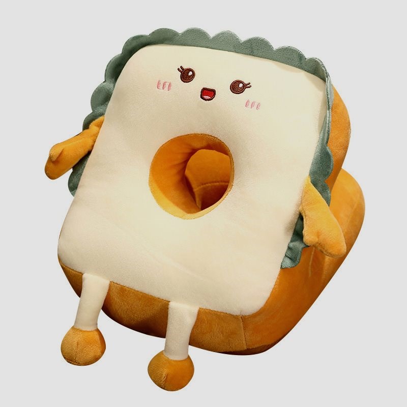 吐司冰丝午睡枕趴睡枕小学生夏天午休办公室趴趴枕头抱枕毯子桌上