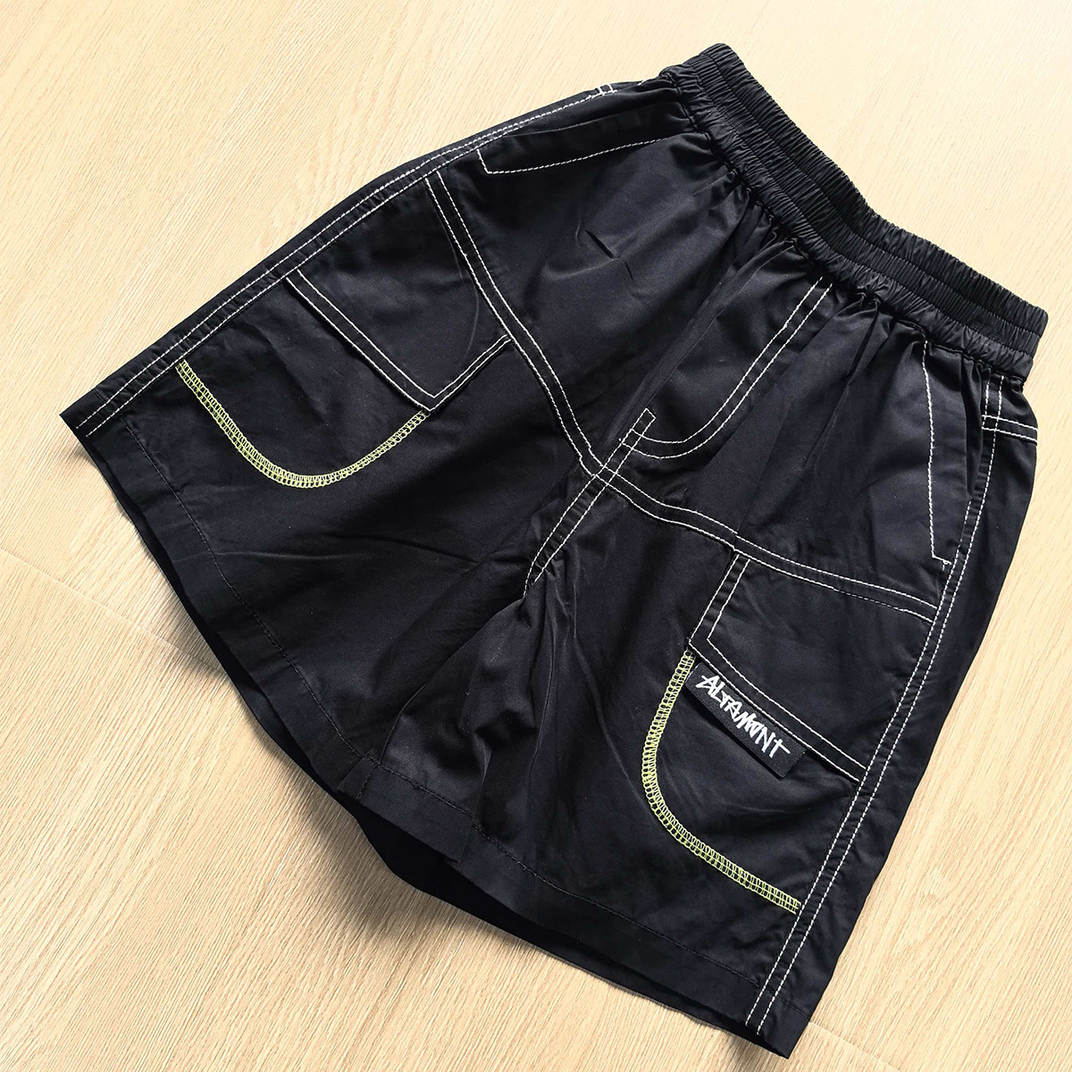 100麦哈男童短裤夏季儿童工装休闲裤子