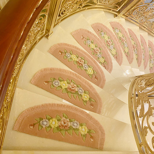 美心剪楼梯踏步垫免胶自粘家用楼梯垫子防滑垫实木楼梯地毯满铺