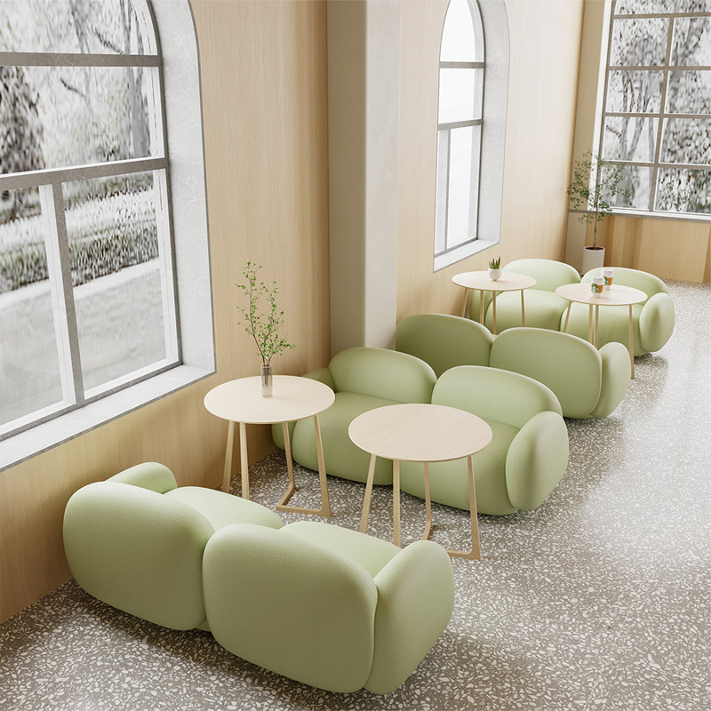 奶茶店桌椅院沙发咖啡厅酒吧卡座休闲区接待人餐饮座椅,商业/办公家具,沙发,淘宝优惠券,粉丝福利购,淘宝优惠卷