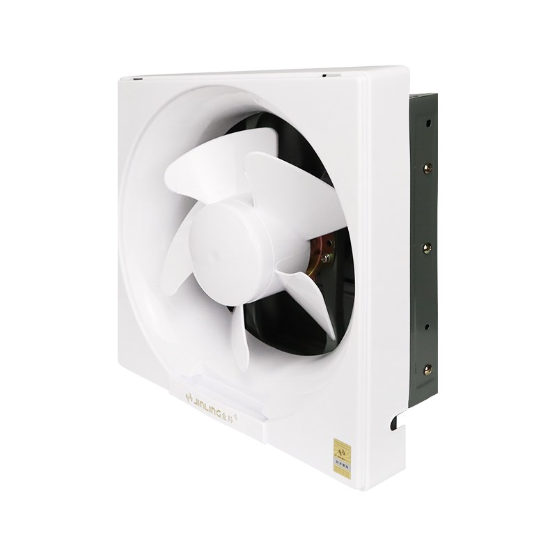 金羚排气扇寸厕所排风排烟扇百叶窗式换气扇小型抽风机方形强力